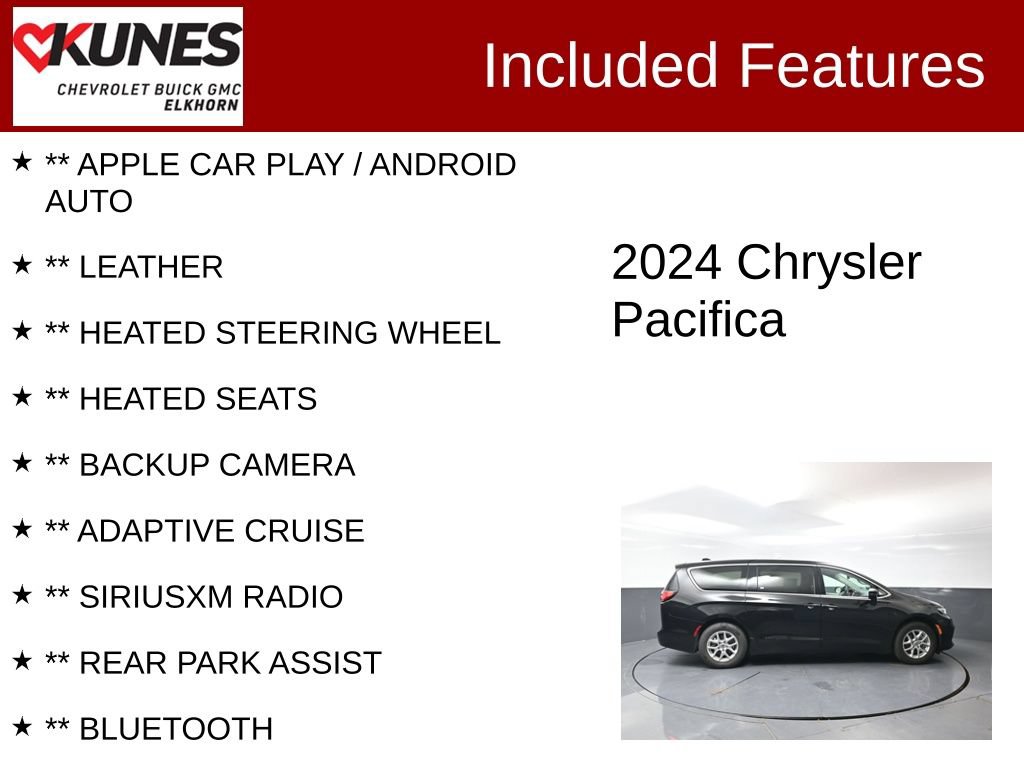 Used 2024 Chrysler Pacifica Touring-L FWD image 2
