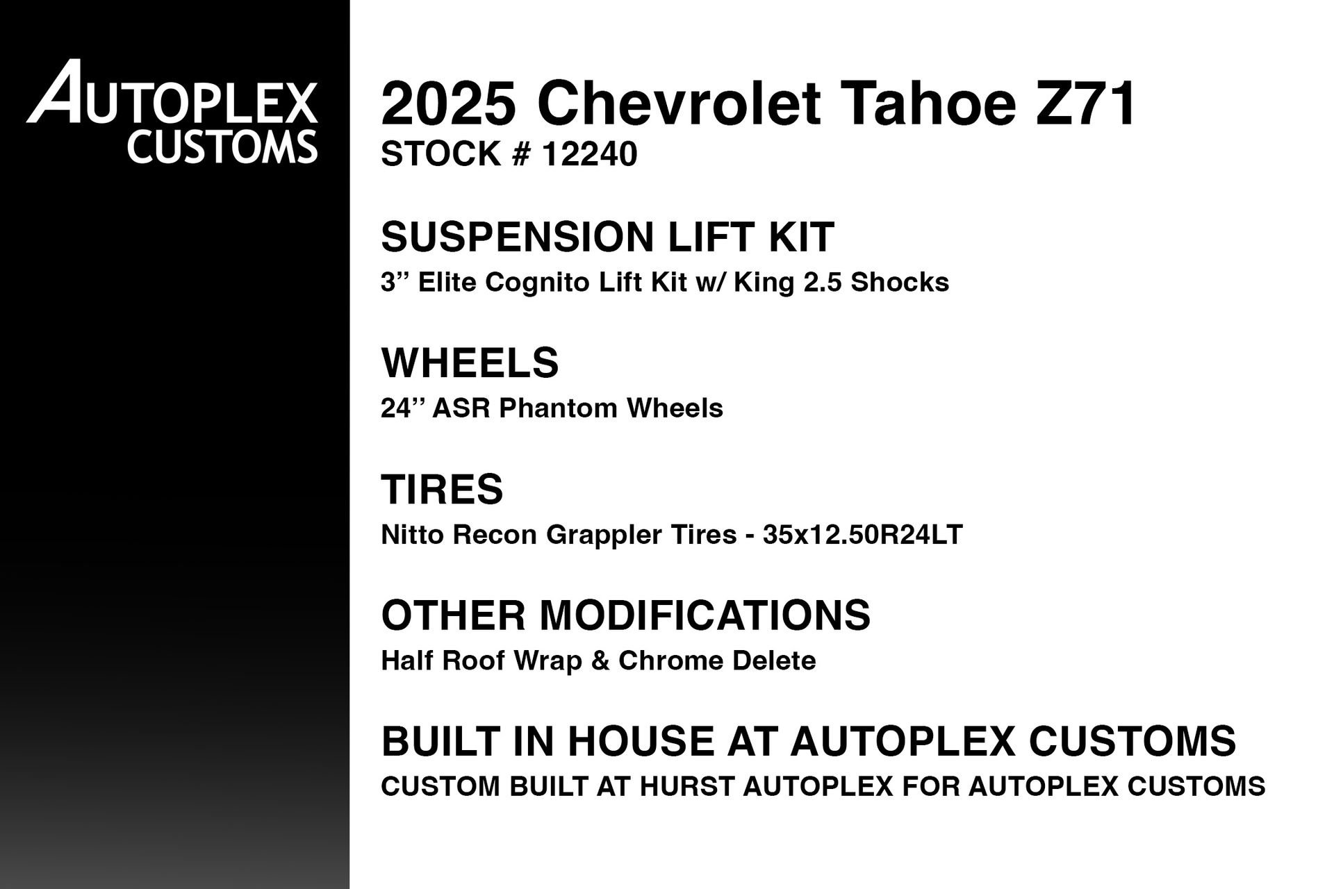 Used 2025 Chevrolet Tahoe Z71 w/ Comfort Package AWD/4WD video 2