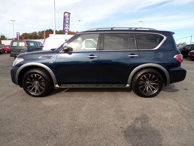 Used 2018 Nissan Armada Platinum w/ Captain Seat Package image 2
