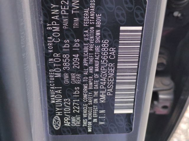 Certified 2023 Hyundai Elantra Limited FWD image 22