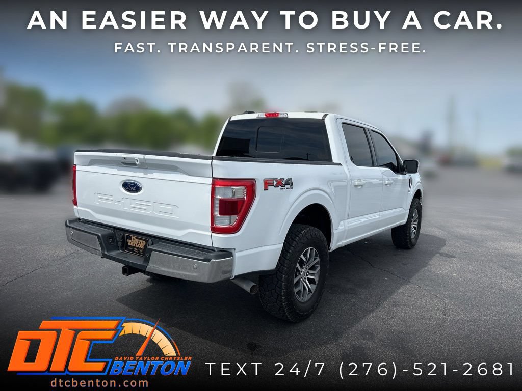 Used 2022 Ford F150 Lariat w/ Trailer Tow Package AWD/4WD image 3