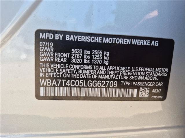 Used 2020 BMW 740i xDrive w/ M Sport Package AWD/4WD image 25