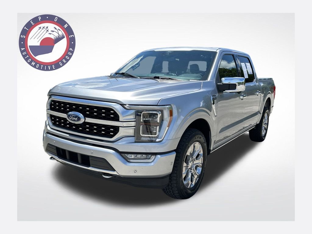 Used 2021 Ford F150 Platinum w/ Equipment Group 701A High AWD/4WD image 1