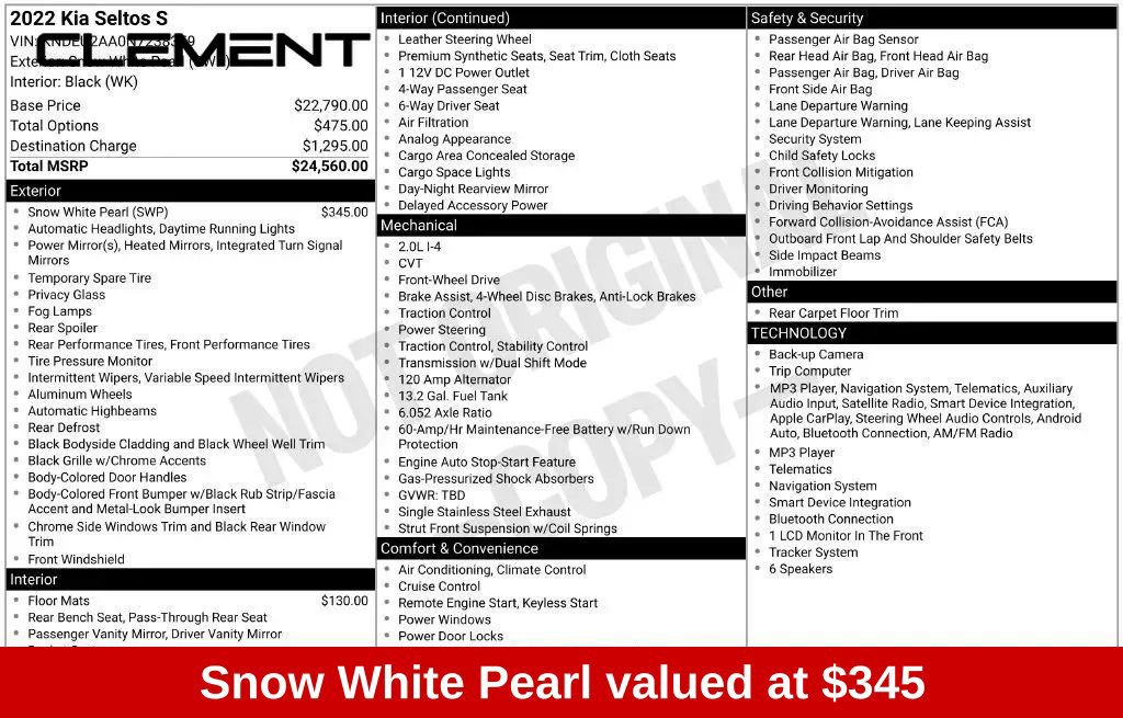 Used 2022 Kia Seltos S FWD image 4