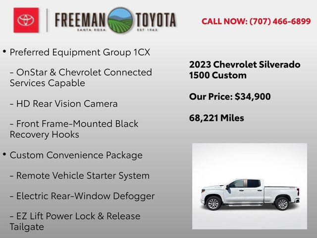 Used 2023 Chevrolet Silverado 1500 Custom AWD/4WD image 11