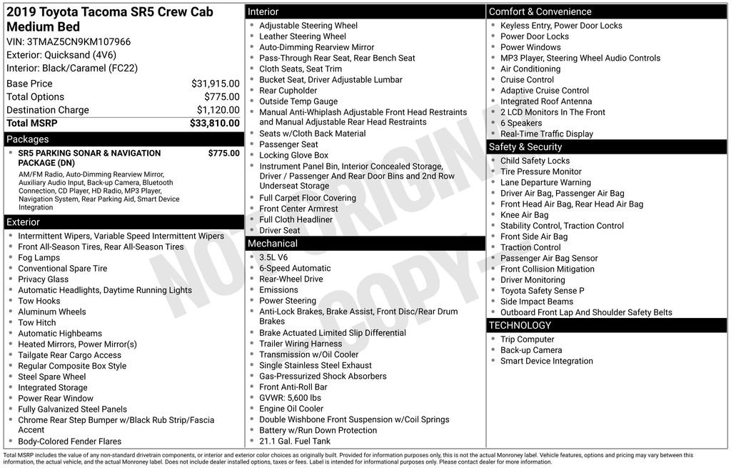 Used 2019 Toyota Tacoma SR5 image 4