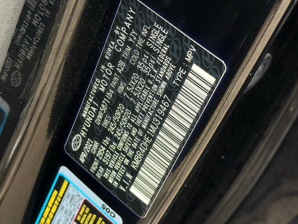 Used 2021 Hyundai Palisade SEL w/ Premium Package image 44