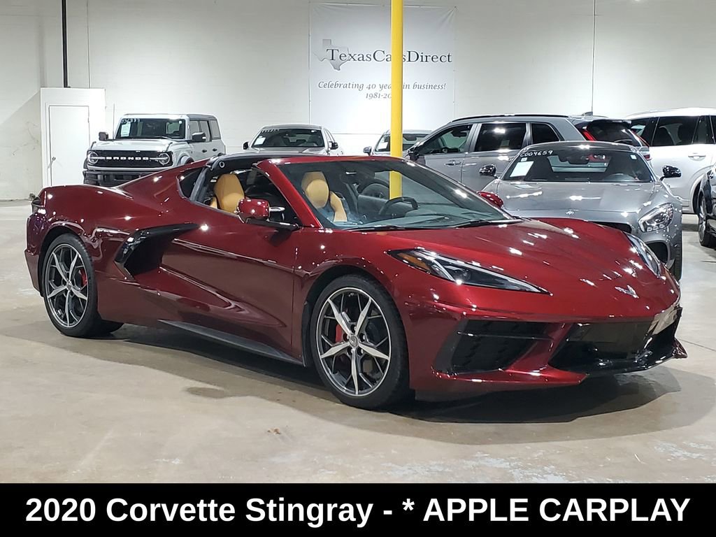 Used 2020 Chevrolet Corvette Stingray Preferred Cpe w/ 2LT Preferred Equipment Group image 3