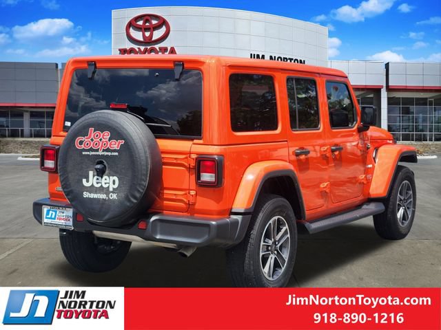 Used 2023 Jeep Wrangler Unlimited Sahara AWD/4WD image 6