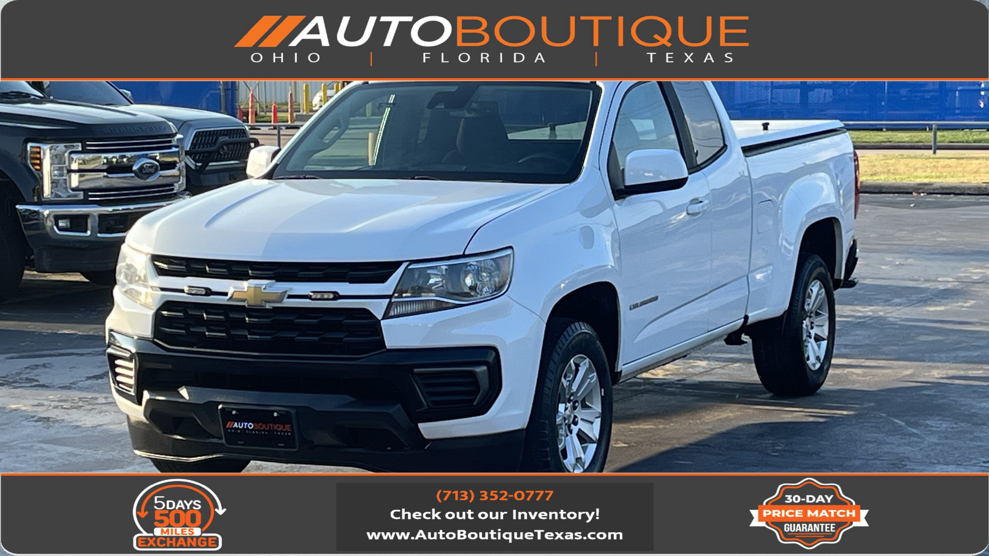 Used 2021 Chevrolet Colorado LT w/ Fleet Safety Package RWD image 1