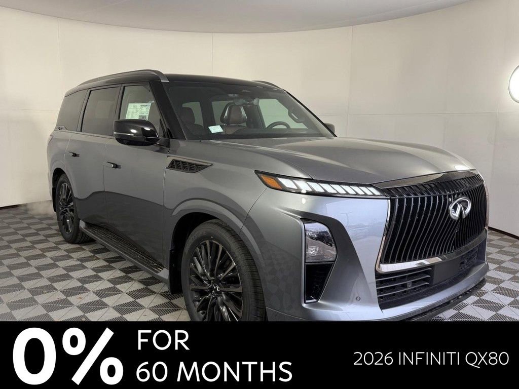 New 2026 INFINITI QX80 Autograph w/ Premium Cargo Package
