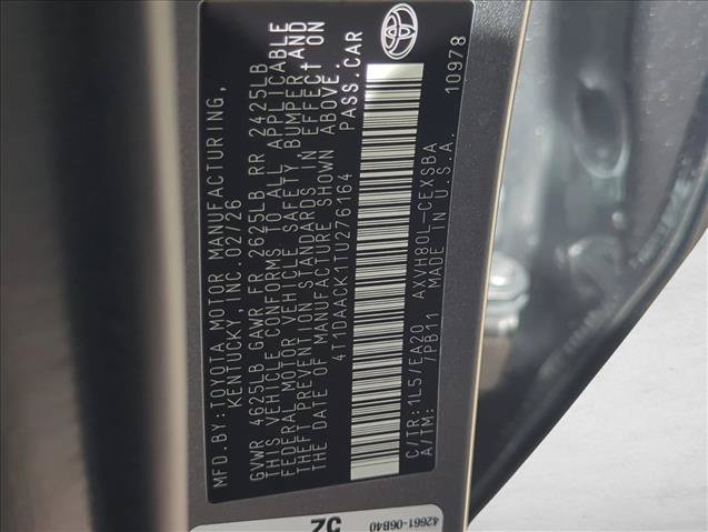 Certified 2026 Toyota Camry SE FWD image 27