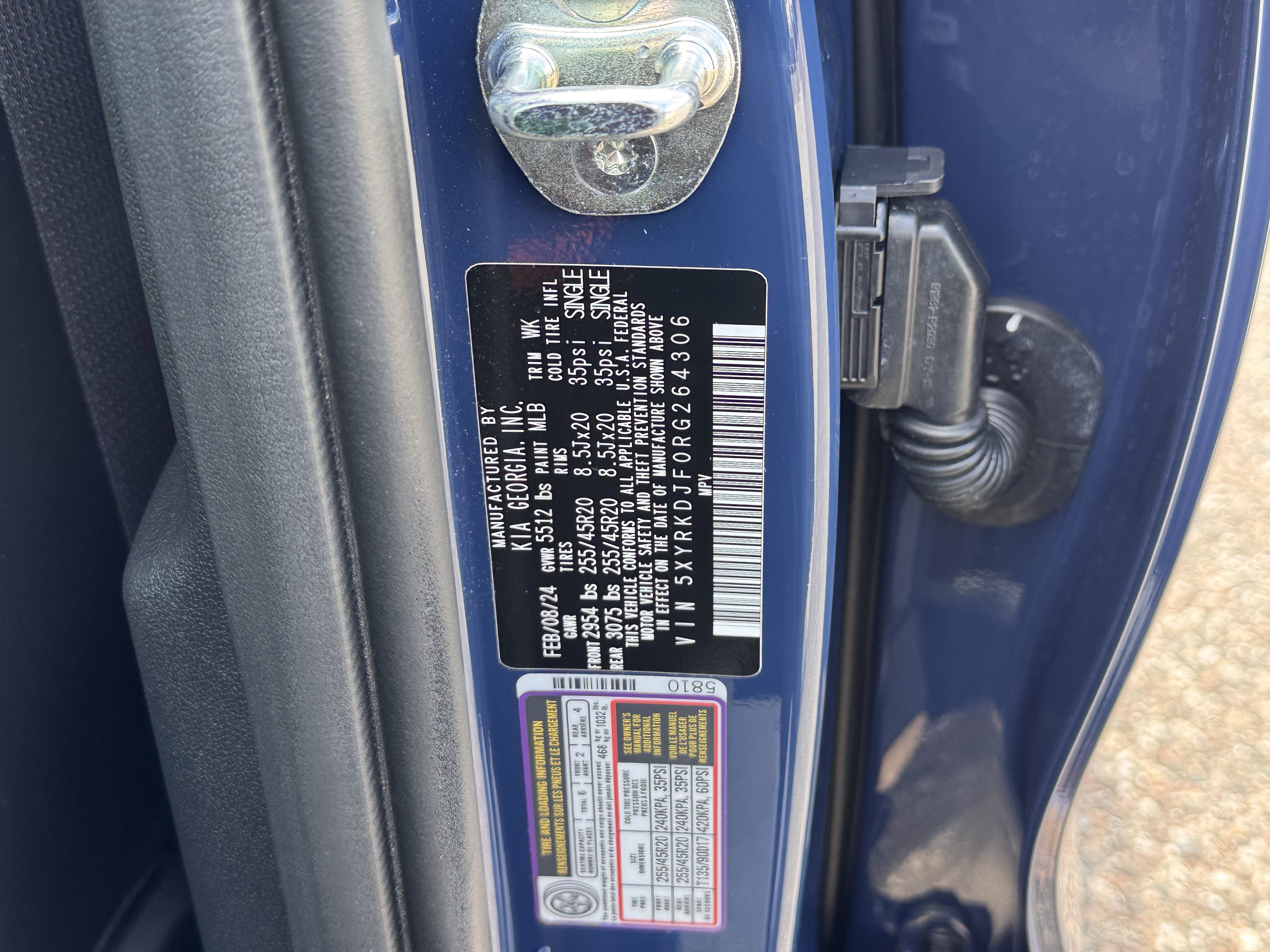 Certified 2024 Kia Sorento SX Prestige image 37