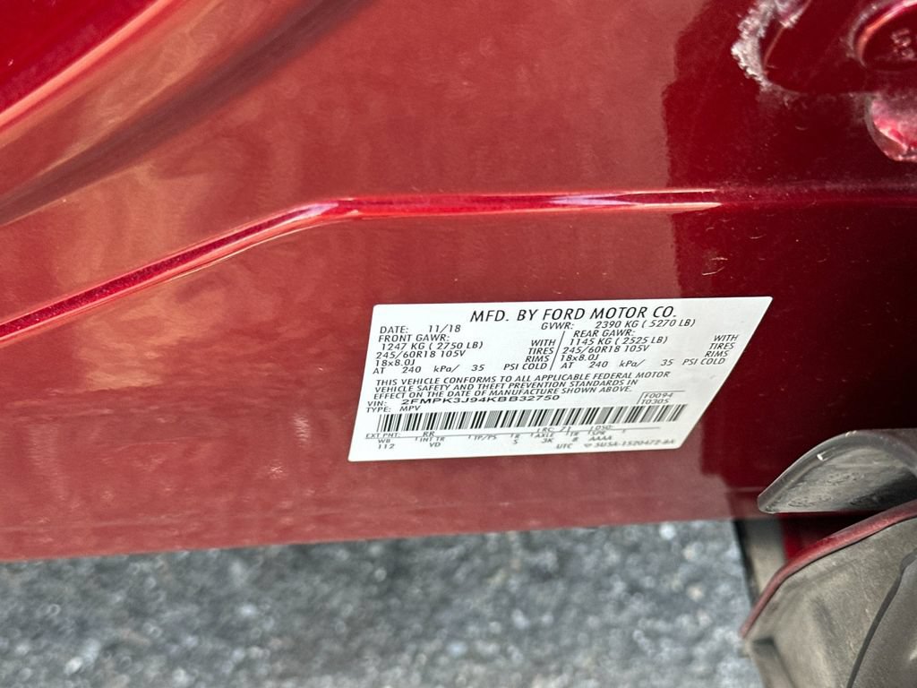 Certified 2019 Ford Edge SEL w/ Equipment Group 201A FWD image 28