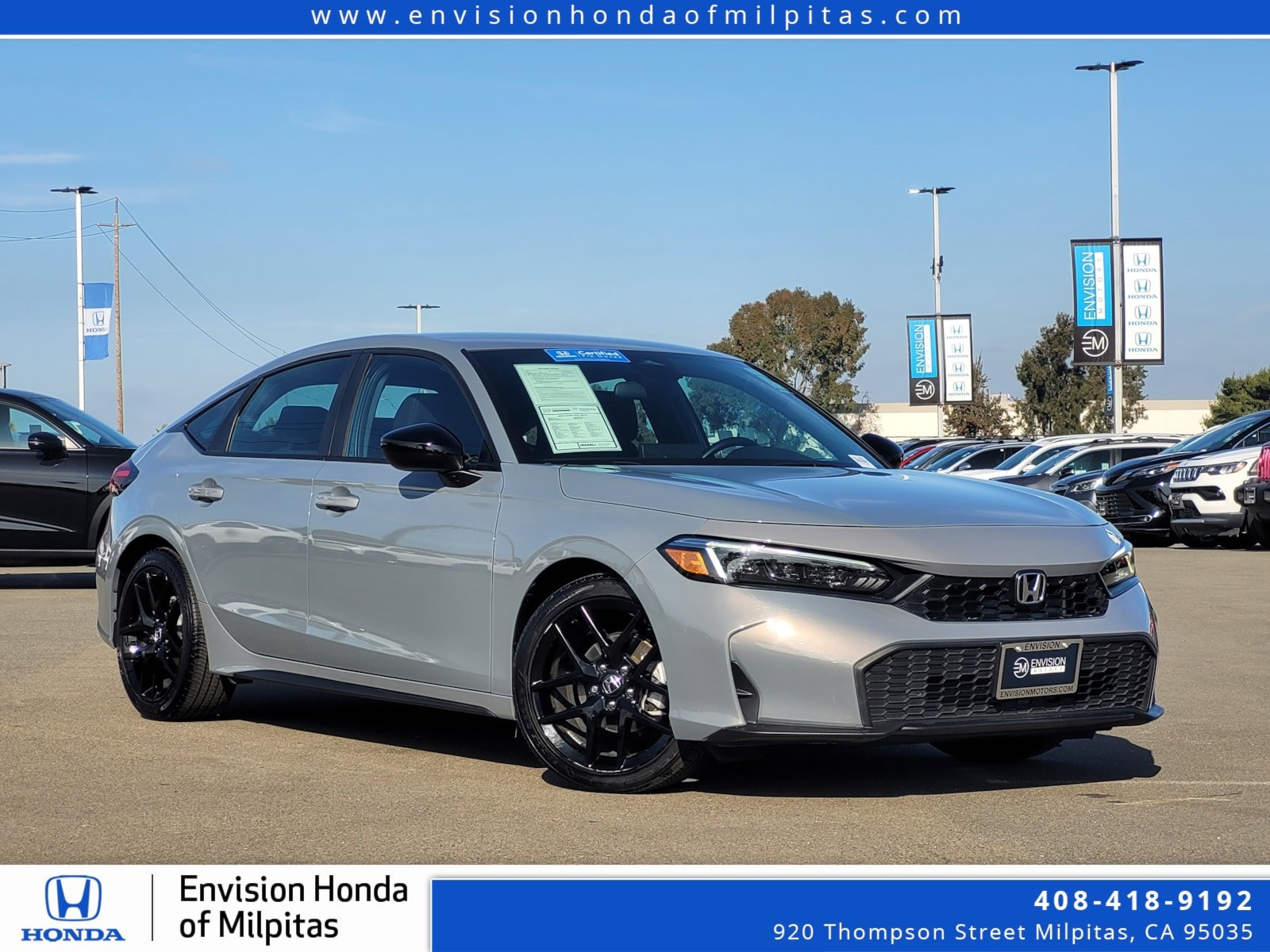 Certified 2025 Honda Civic Sport