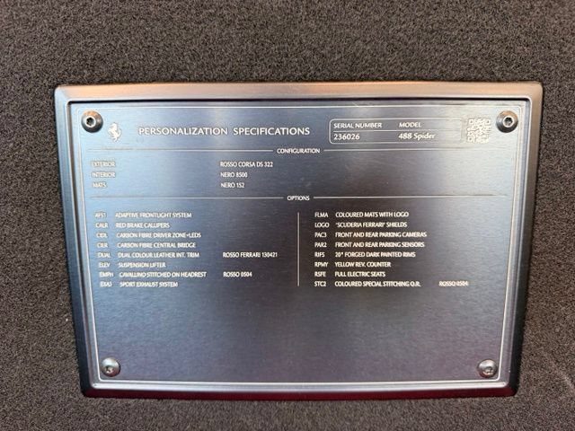 Used 2018 Ferrari 488 Spider RWD image 42