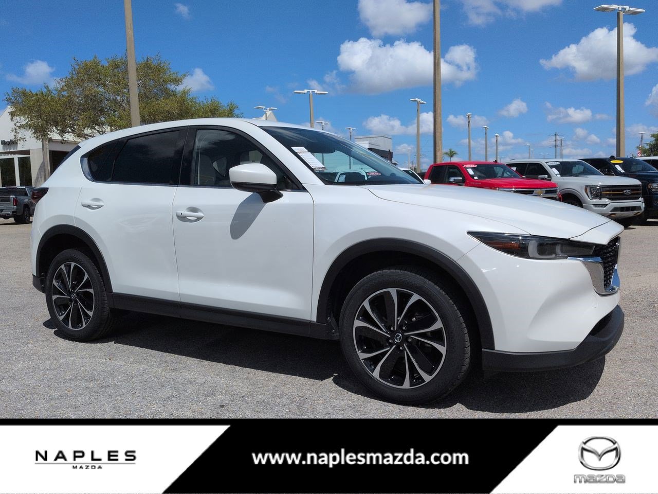 Used 2022 MAZDA CX-5 AWD 2.5 S w/ Premium Package image 1