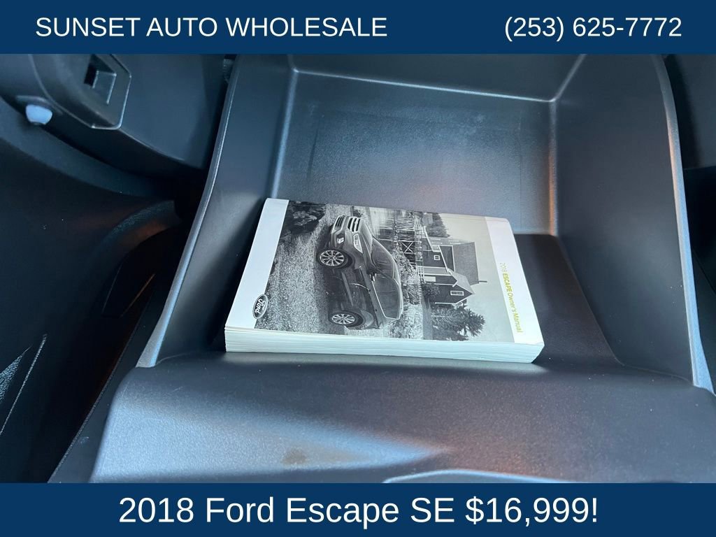 Used 2018 Ford Escape SE w/ SE Sync 3 Package image 30