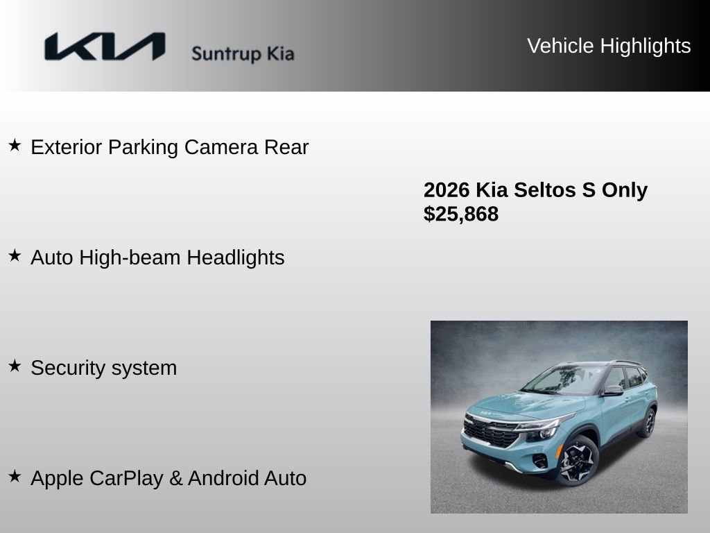 Used 2026 Kia Seltos S image 15