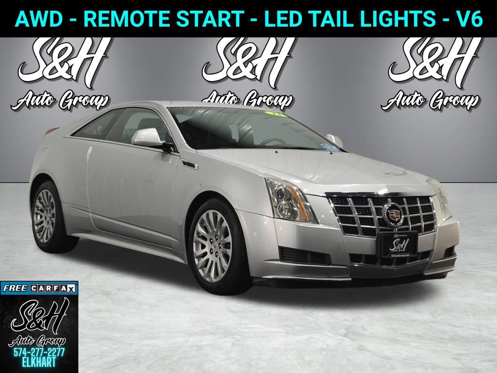 Used 2013 Cadillac CTS AWD Coupe image 1