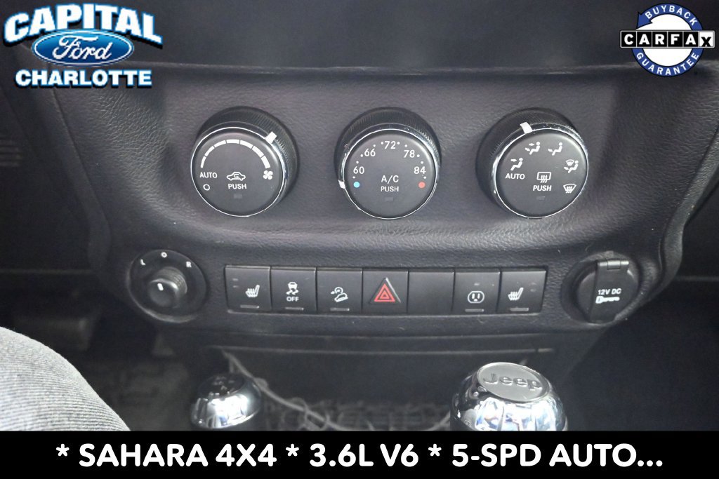 Used 2017 Jeep Wrangler Sahara w/ Connectivity Group AWD/4WD image 13