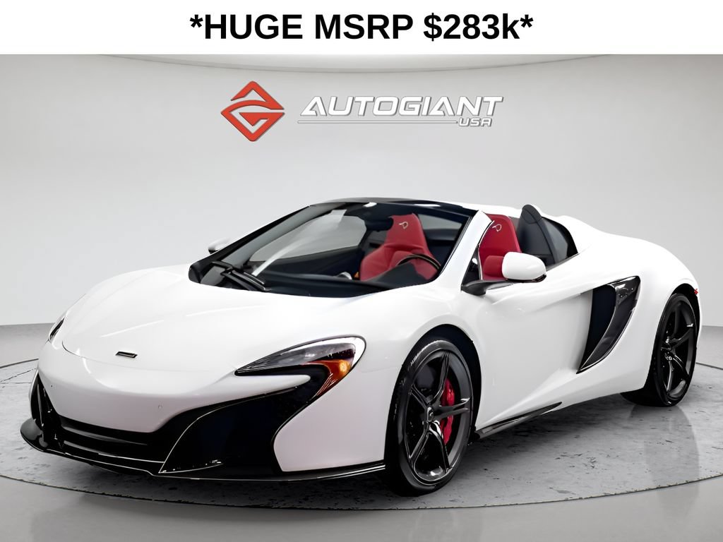 Used 2015 McLaren 650S Spider RWD image 1