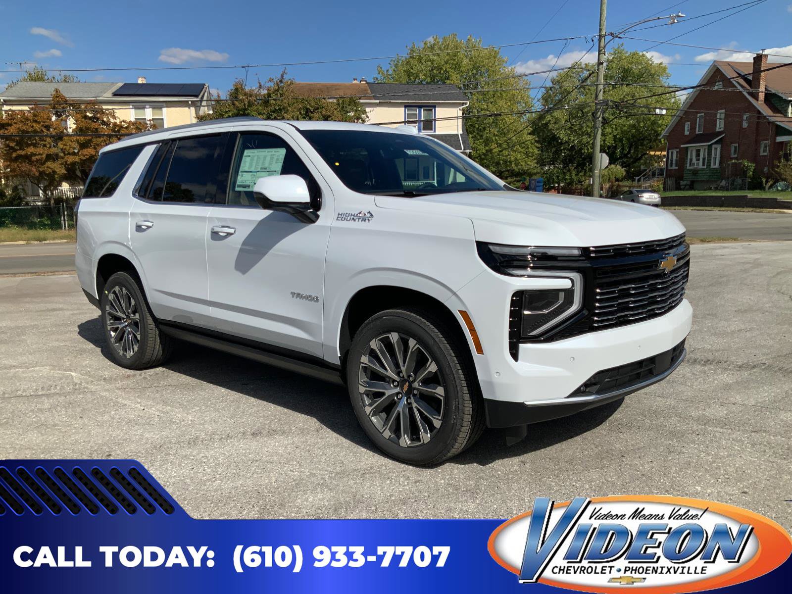 New 2026 Chevrolet Tahoe High Country