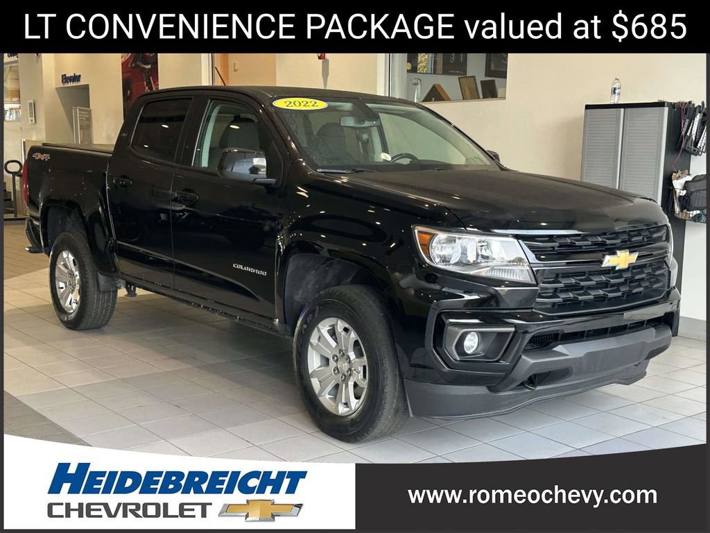 Certified 2022 Chevrolet Colorado LT w/ LT Convenience Package