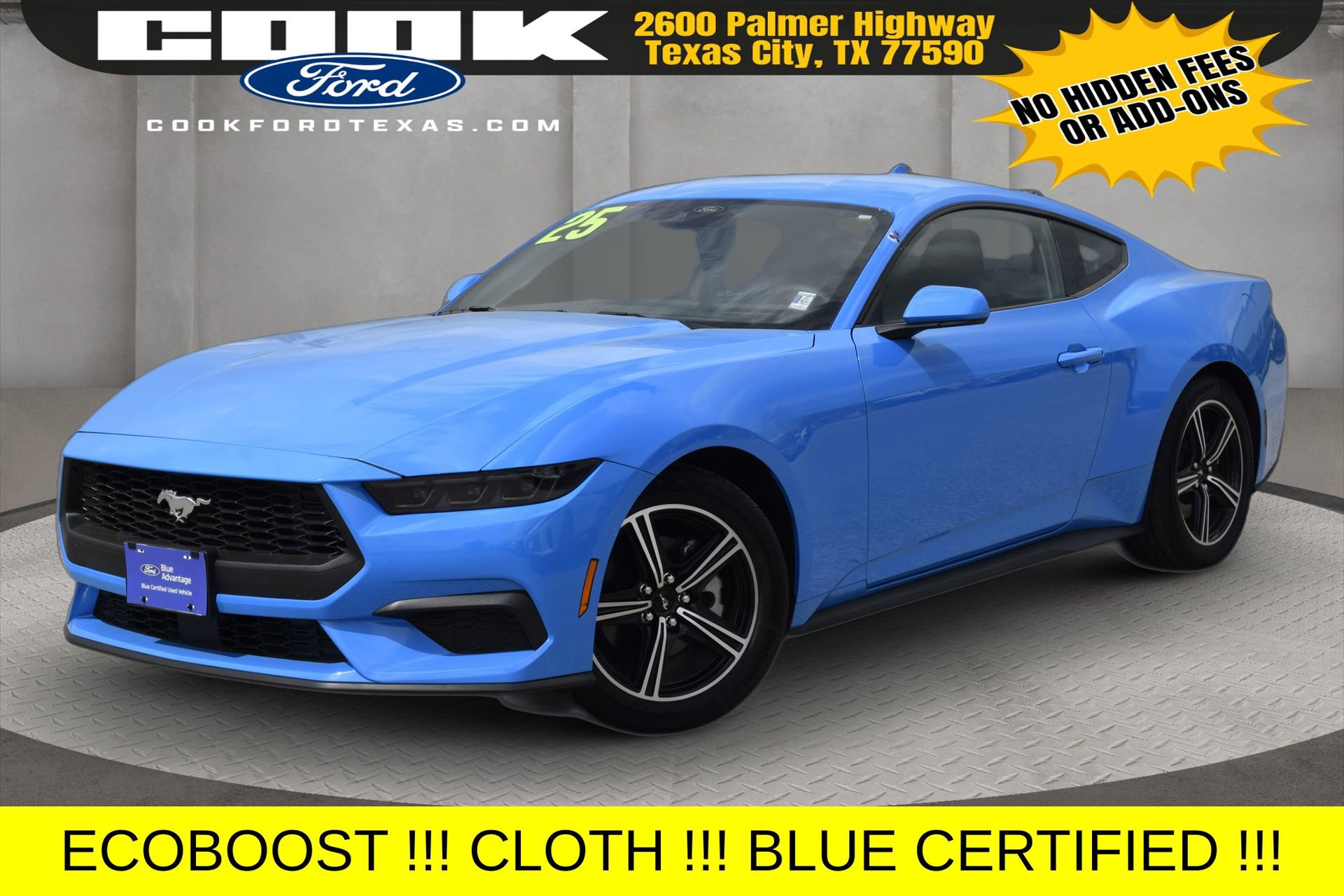 Certified 2025 Ford Mustang Coupe