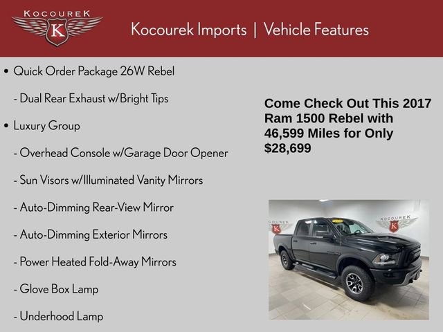 Used 2017 RAM 1500 Rebel w/ Luxury Group image 5