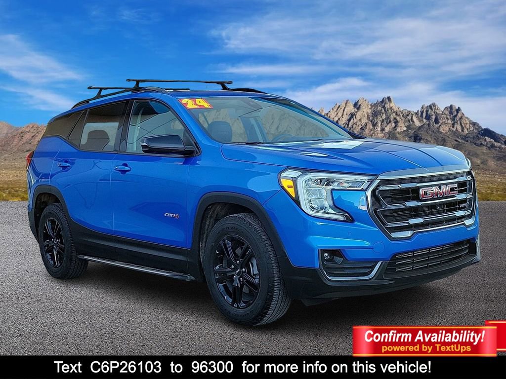 Used 2024 GMC Terrain AT4 w/ LPO, 'HIT The Road' Package