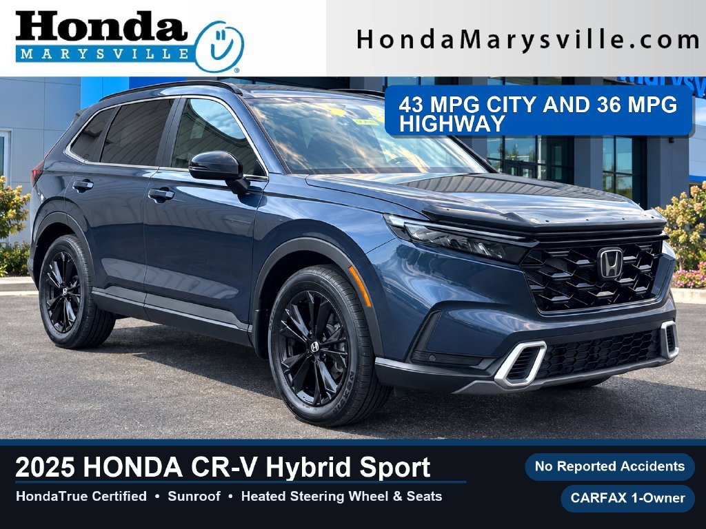 Certified 2025 Honda CR-V Sport Touring