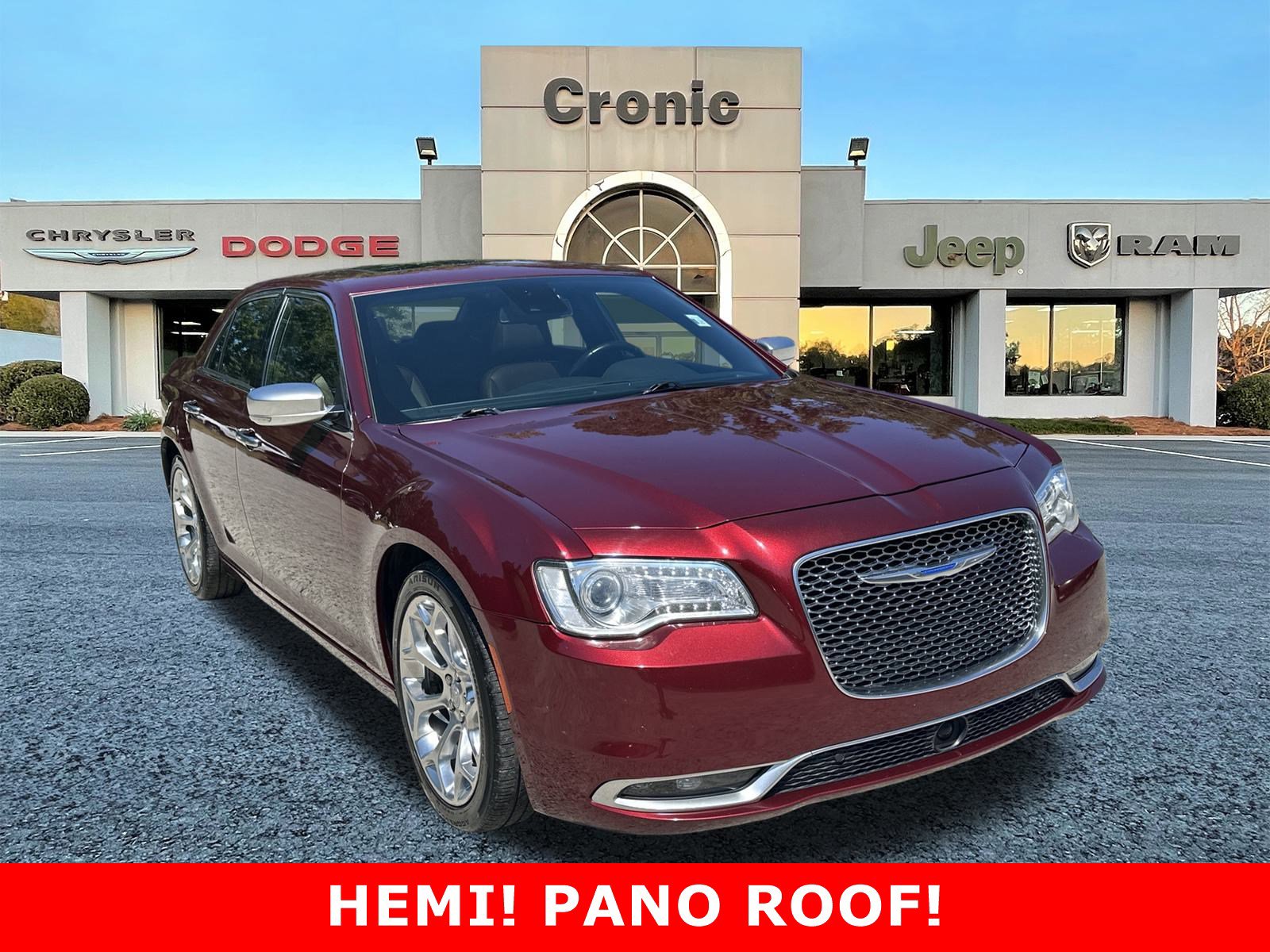 Used 2018 Chrysler 300 C w/ Sun, Sound & Nav Package