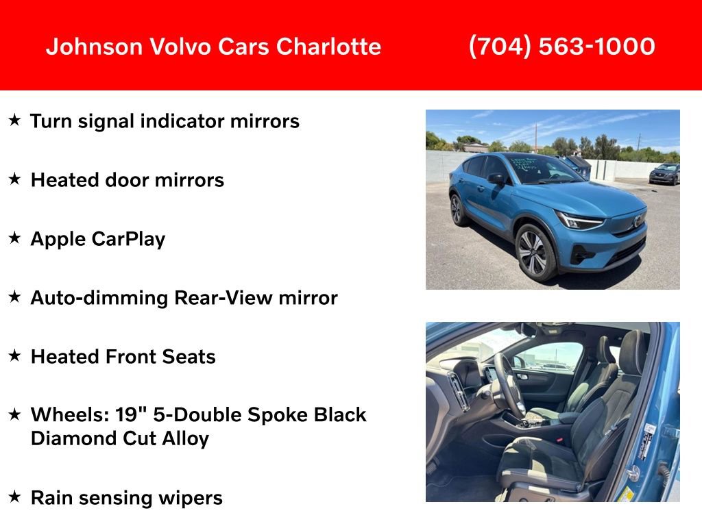 Used 2023 Volvo C40 P8 Recharge Plus AWD/4WD image 6