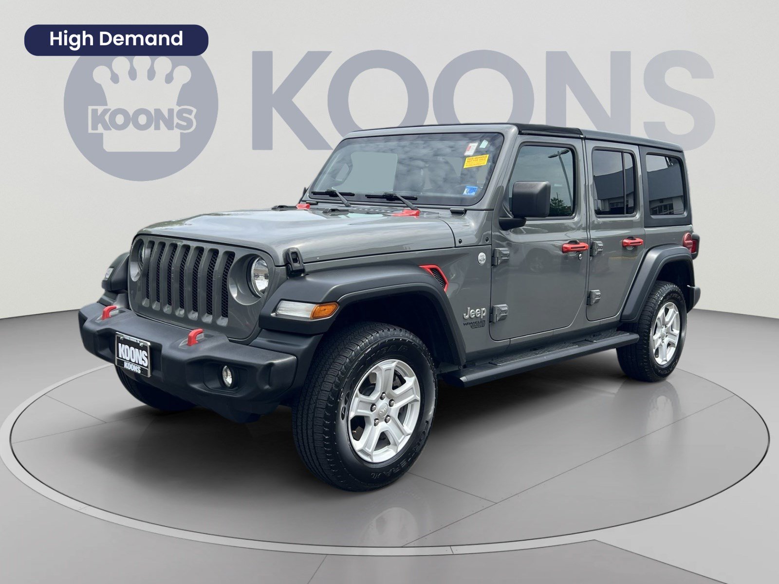 Used 2019 Jeep Wrangler Unlimited Sport S AWD/4WD image 1