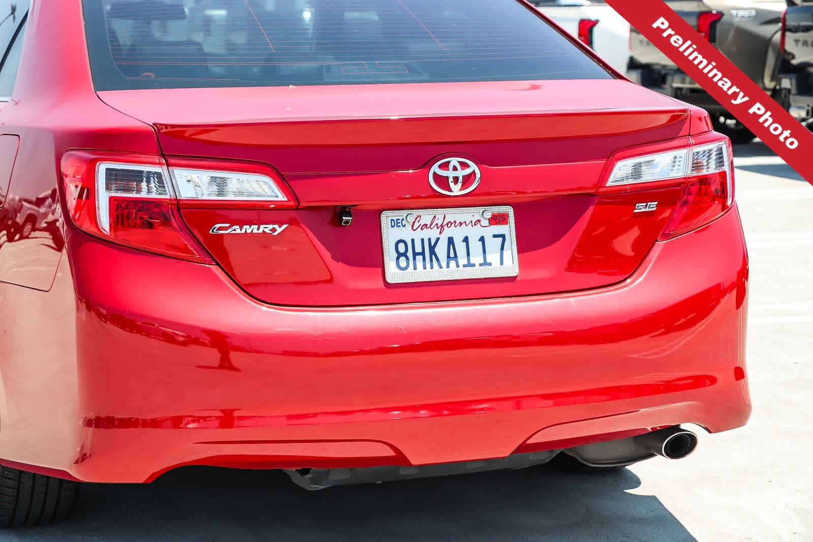 Used 2012 Toyota Camry SE FWD image 10