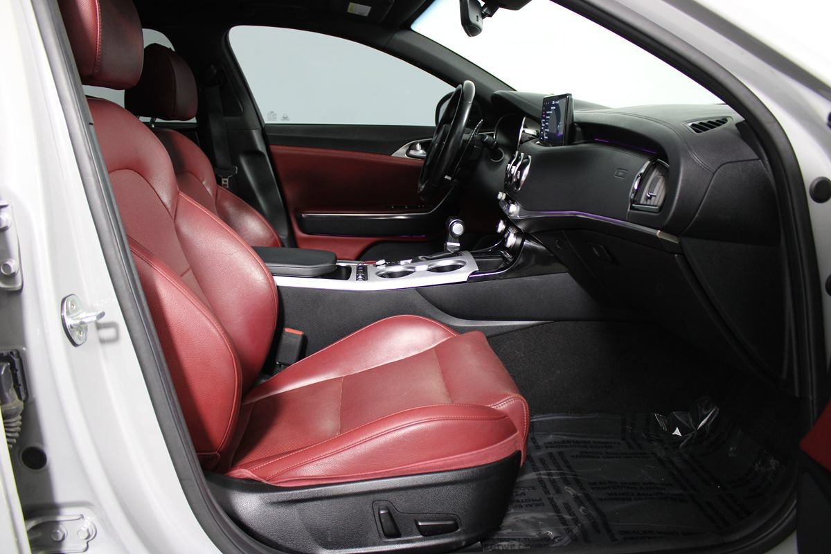 Used 2022 Kia Stinger GT1 w/ Red Interior Color Package RWD image 21