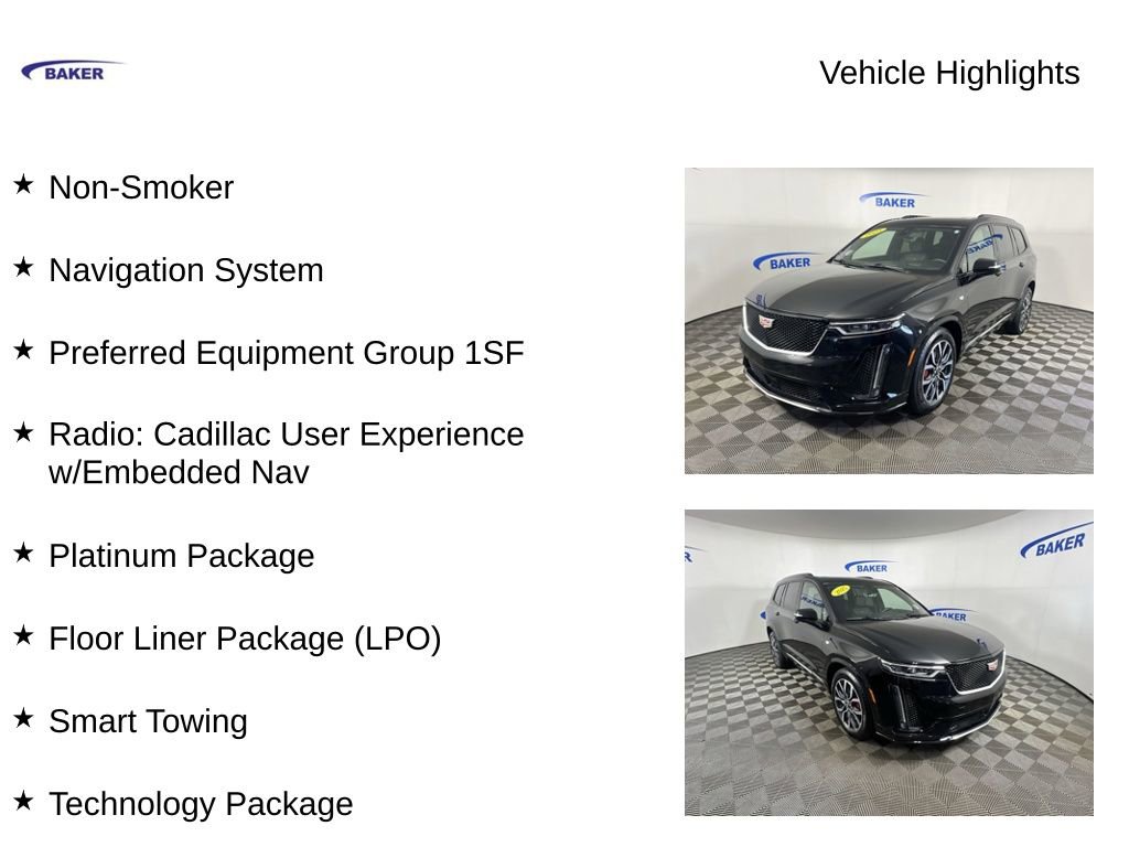 Certified 2025 Cadillac XT6 Sport w/ Platinum Package AWD/4WD image 4