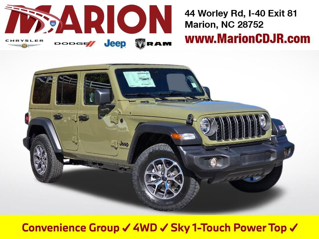 New 2026 Jeep Wrangler Unlimited Sport