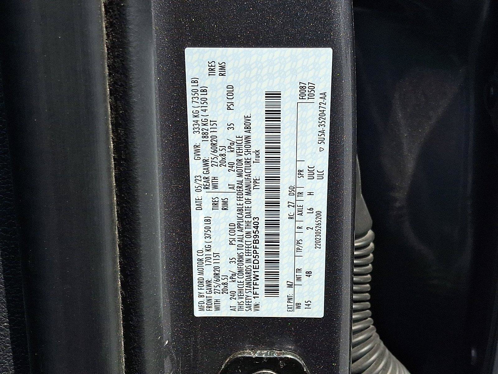 Used 2023 Ford F150 XLT w/ Equipment Group 302A High AWD/4WD image 26