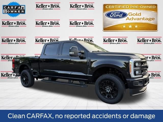 Used 2023 Ford F250 Lariat w/ Black Appearance Package AWD/4WD video 1