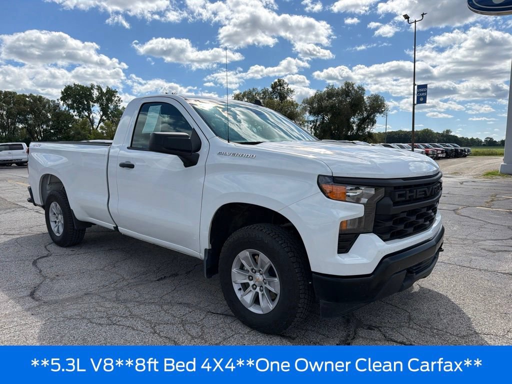 Used 2025 Chevrolet Silverado 1500 W/T w/ Trailering Package AWD/4WD image 8