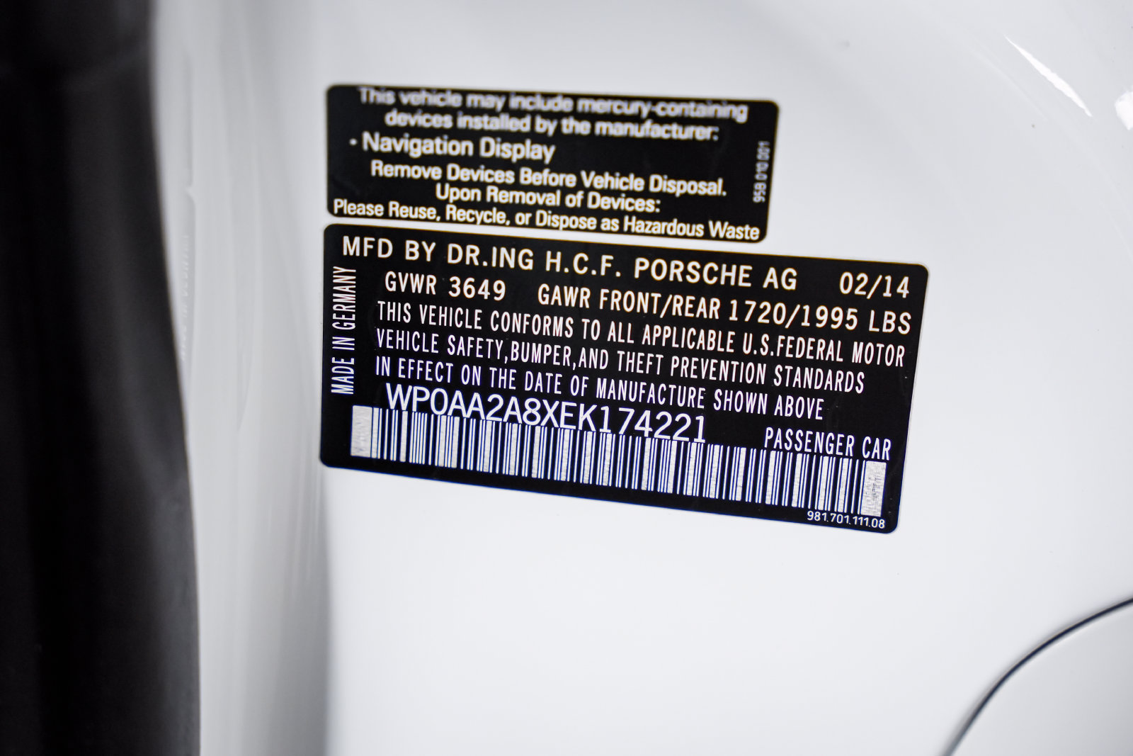 Used 2014 Porsche Cayman RWD image 34