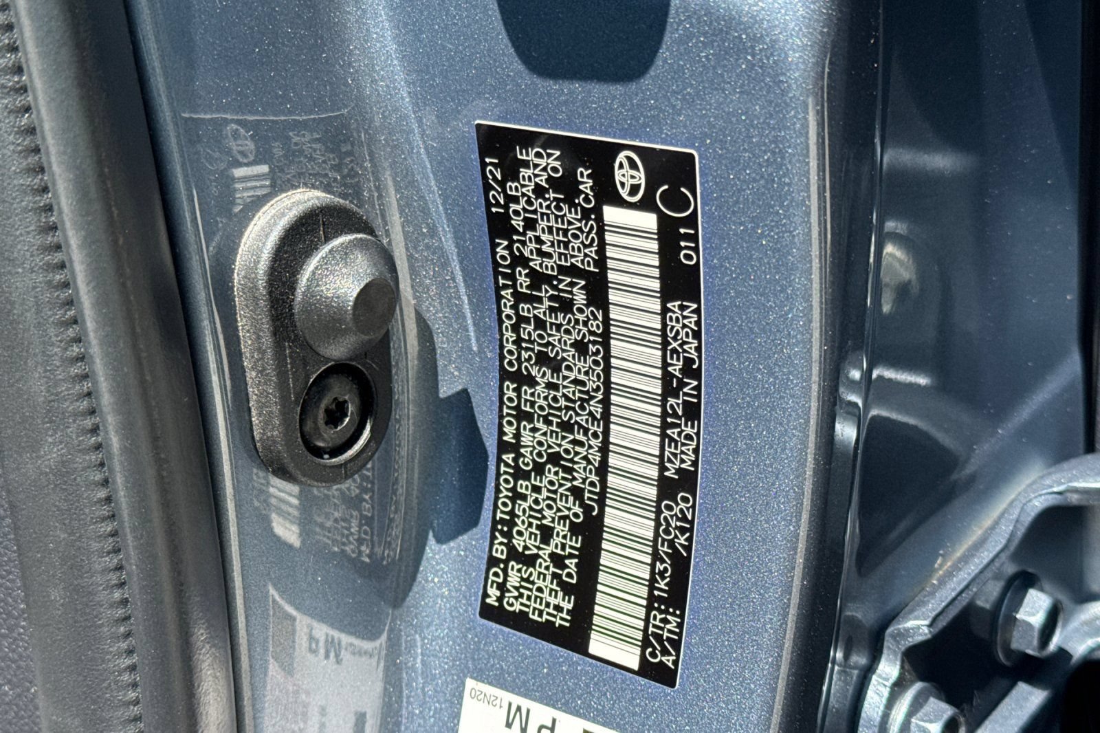 Certified 2022 Toyota Corolla SE w/ SE Premium Package FWD image 36