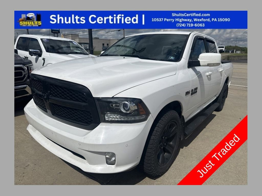Used 2018 RAM 1500 Sport w/ Quick Order Package 26Q Night AWD/4WD image 1