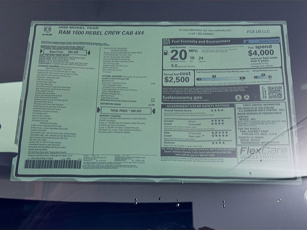 New 2026 RAM 1500 Rebel image 21