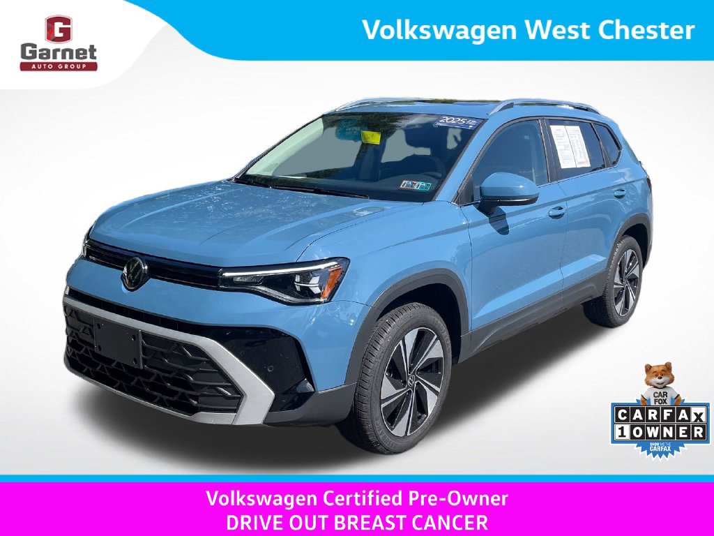 Certified 2025 Volkswagen Taos SE w/ Panoramic Sunroof Package