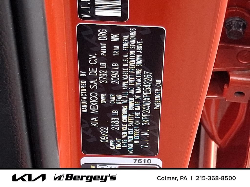 Certified 2023 Kia Forte LXS FWD image 28