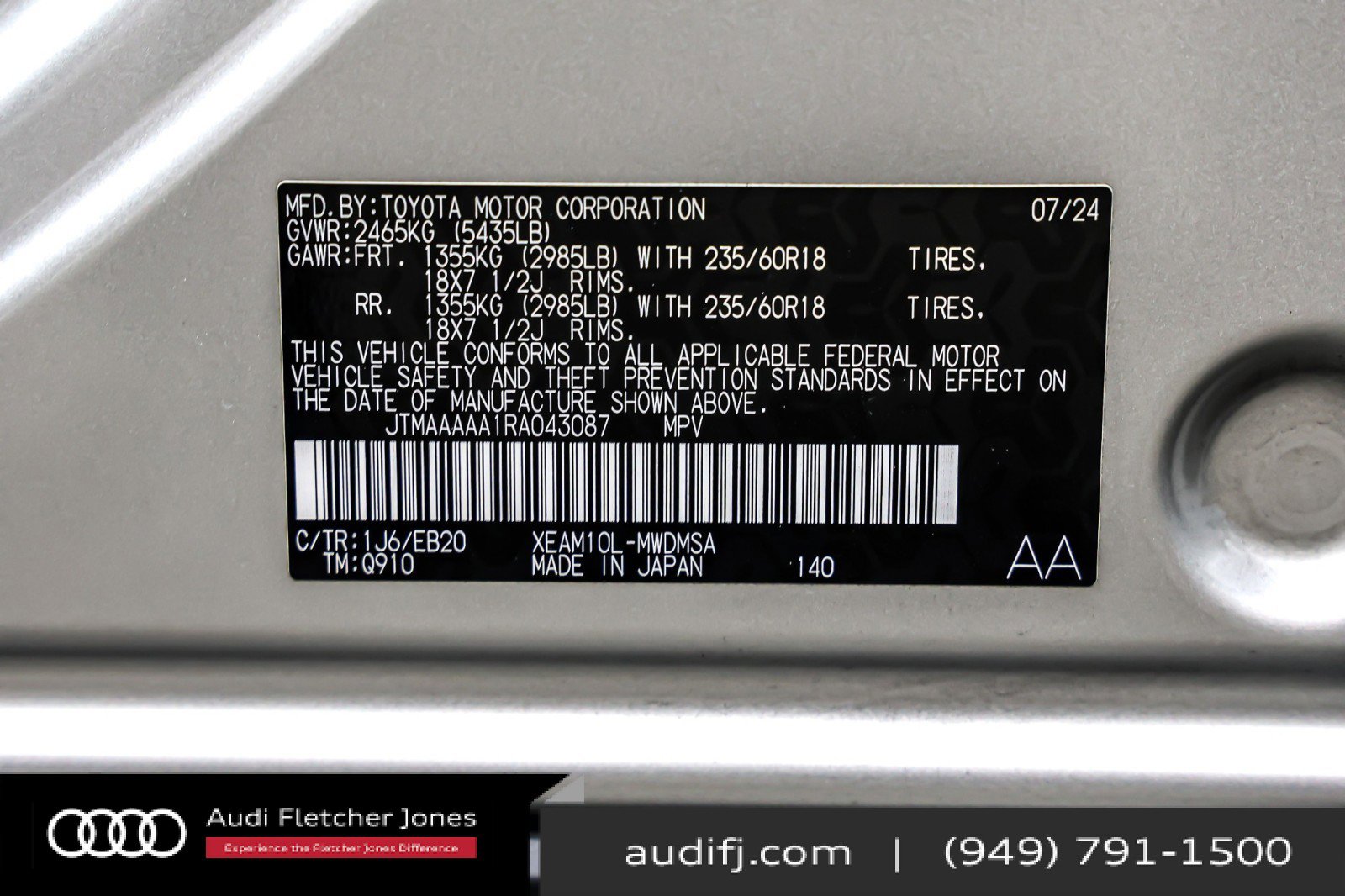 Used 2024 Toyota bZ4X FWD image 23