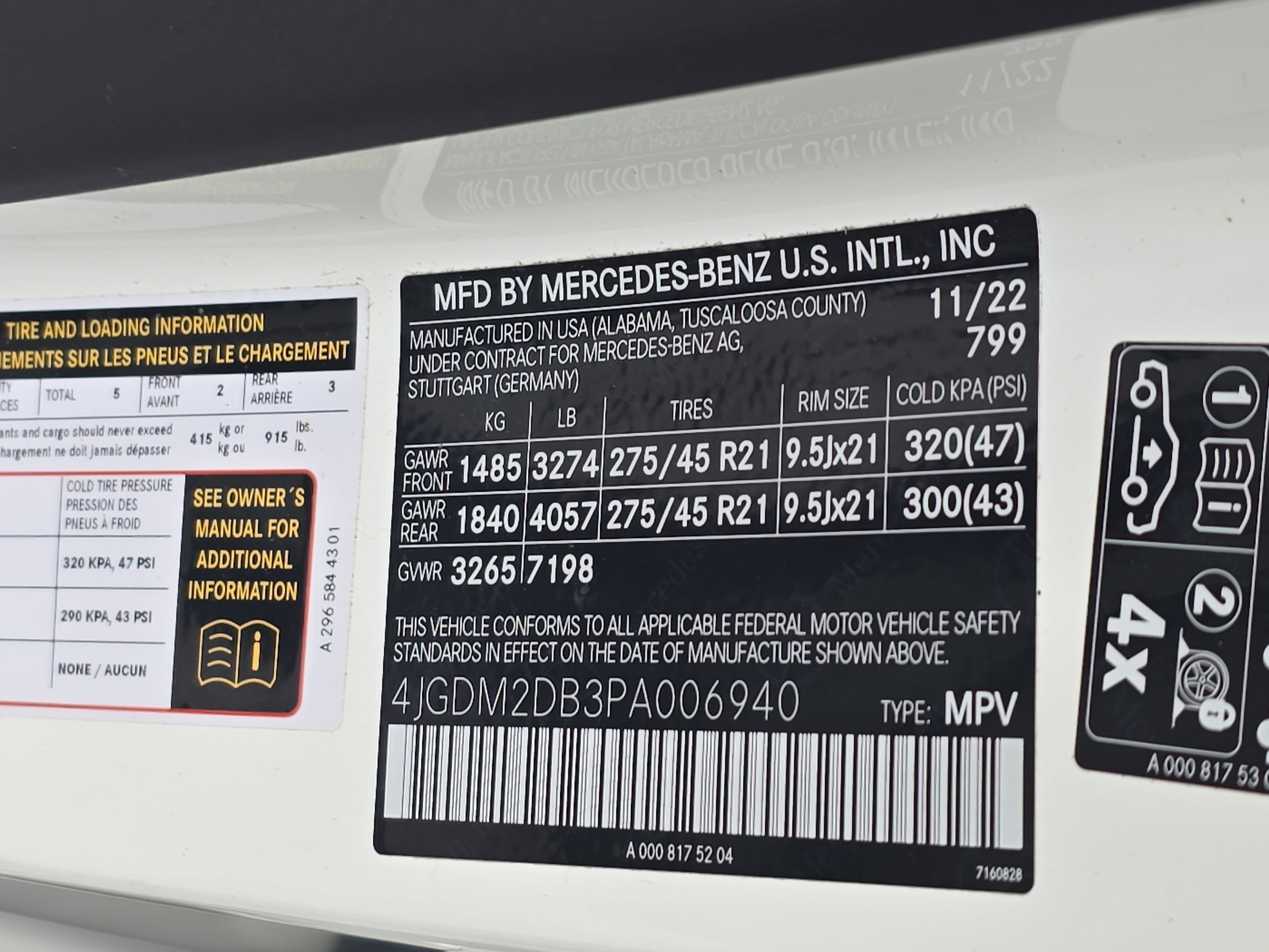 Certified 2023 Mercedes-Benz EQS 450+ SUV image 34